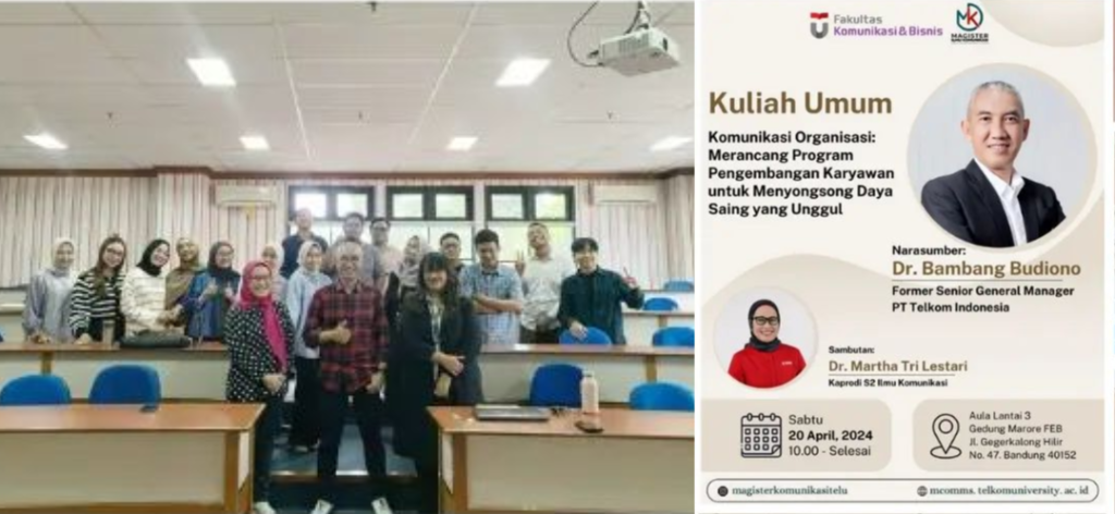 KULIAH UMUM - Komunikasi Organisasi- Merancang Program Pengembangan Karyawan untuk Menyongsong Daya Saing yang Unggul